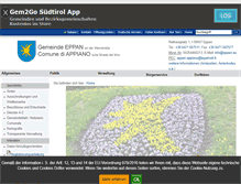 Tablet Screenshot of eppan.eu